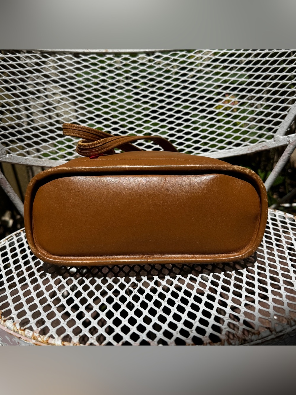 Vintage 90’s Coach Tan Mini Tote - Picture 3 of 8
